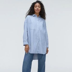 Everlane The Way Long Oxford Shirt